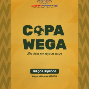 Capa de revista amarela escrito "Copa Wega"