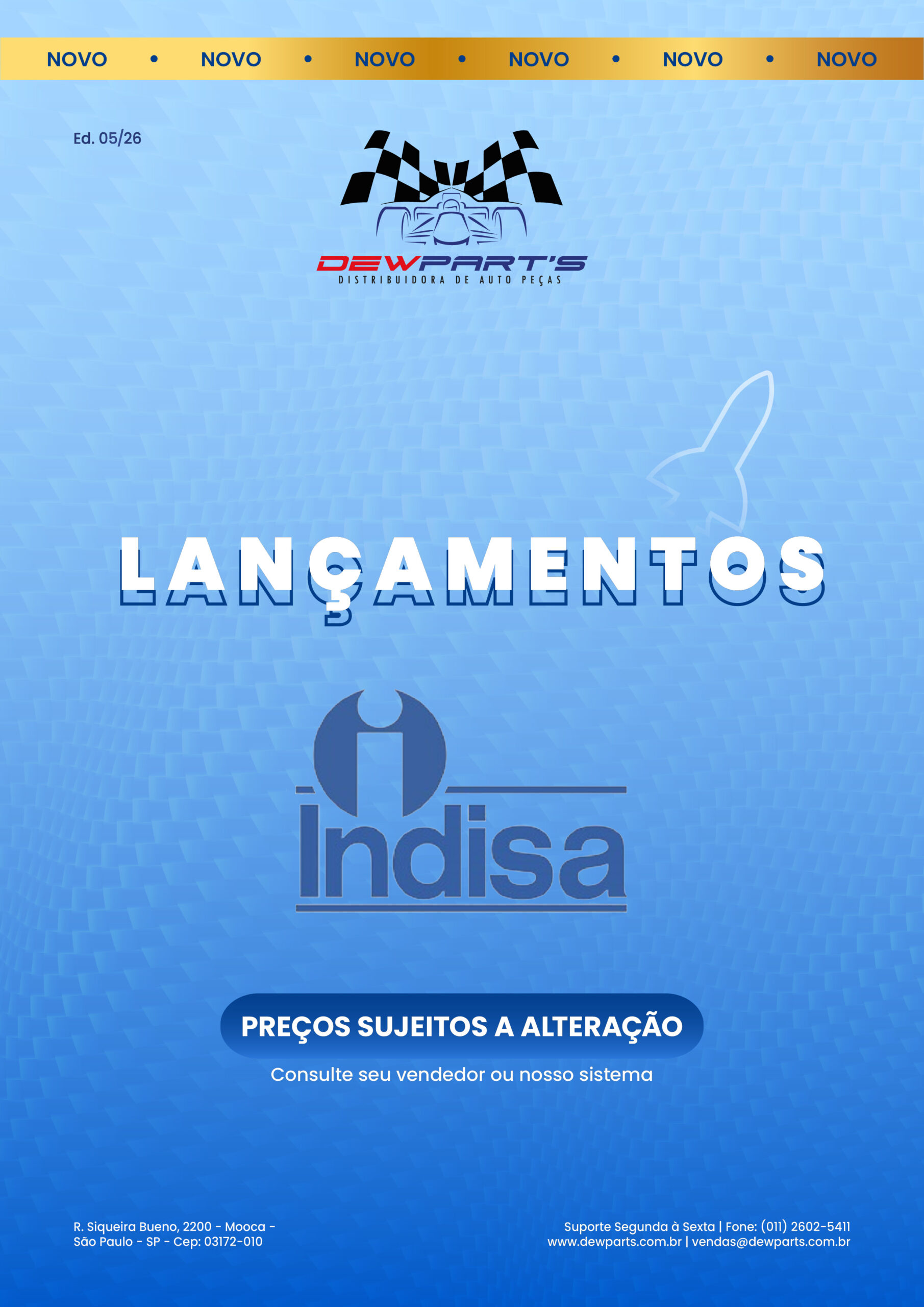 Lançamento Indisa